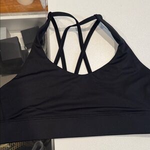 Zyia Black Strappy Sports Bra